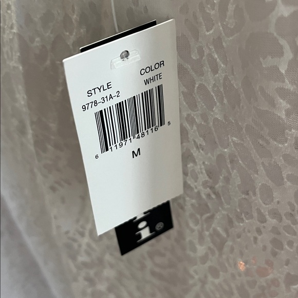 Love Ari White Cover Up Dress Medium - Picture 3 of 8